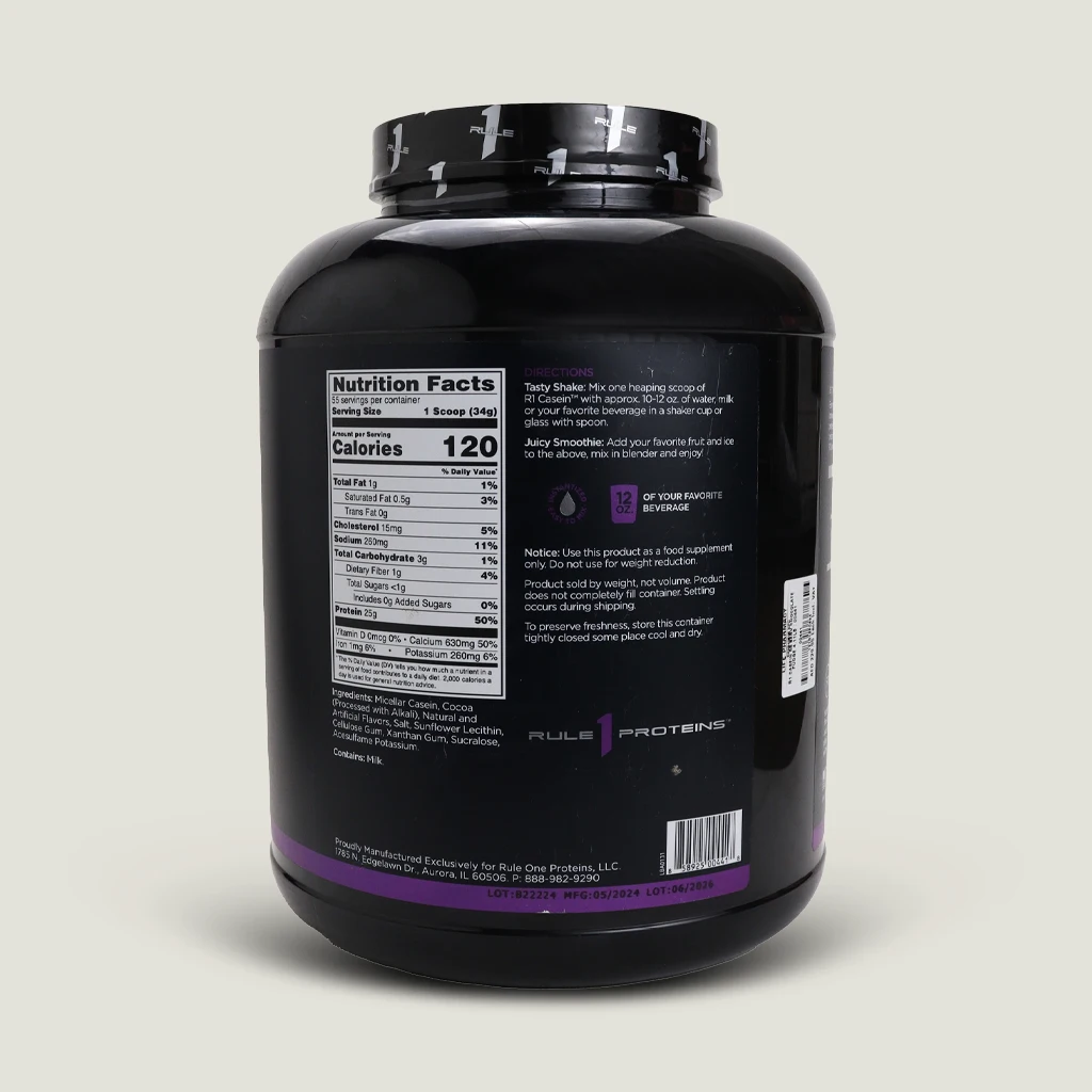 پروتئین کازئین رول وان | Rule one Casein Protein 3 پودر پروتئین کازئین رول وان