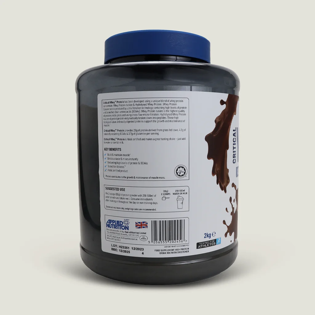 پروتئین وی کریتیکال اپلاید نوتریشن | applied nutrition critical whey protein 11 پودر وی applied nutrition