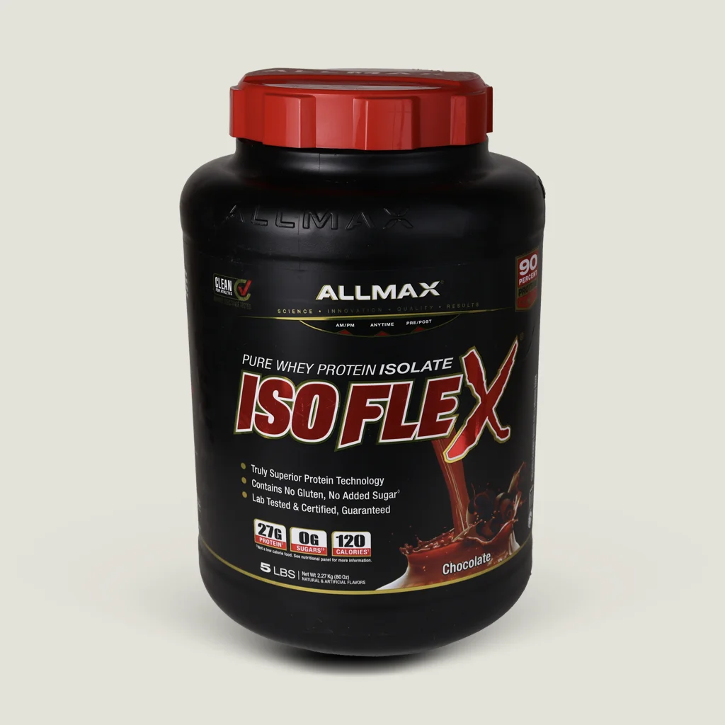 پروتئین وی ایزوله ایزوفلکس آلمکس | allmax isoflex whey protein 2 پودر پروتئین ایزوله allmax