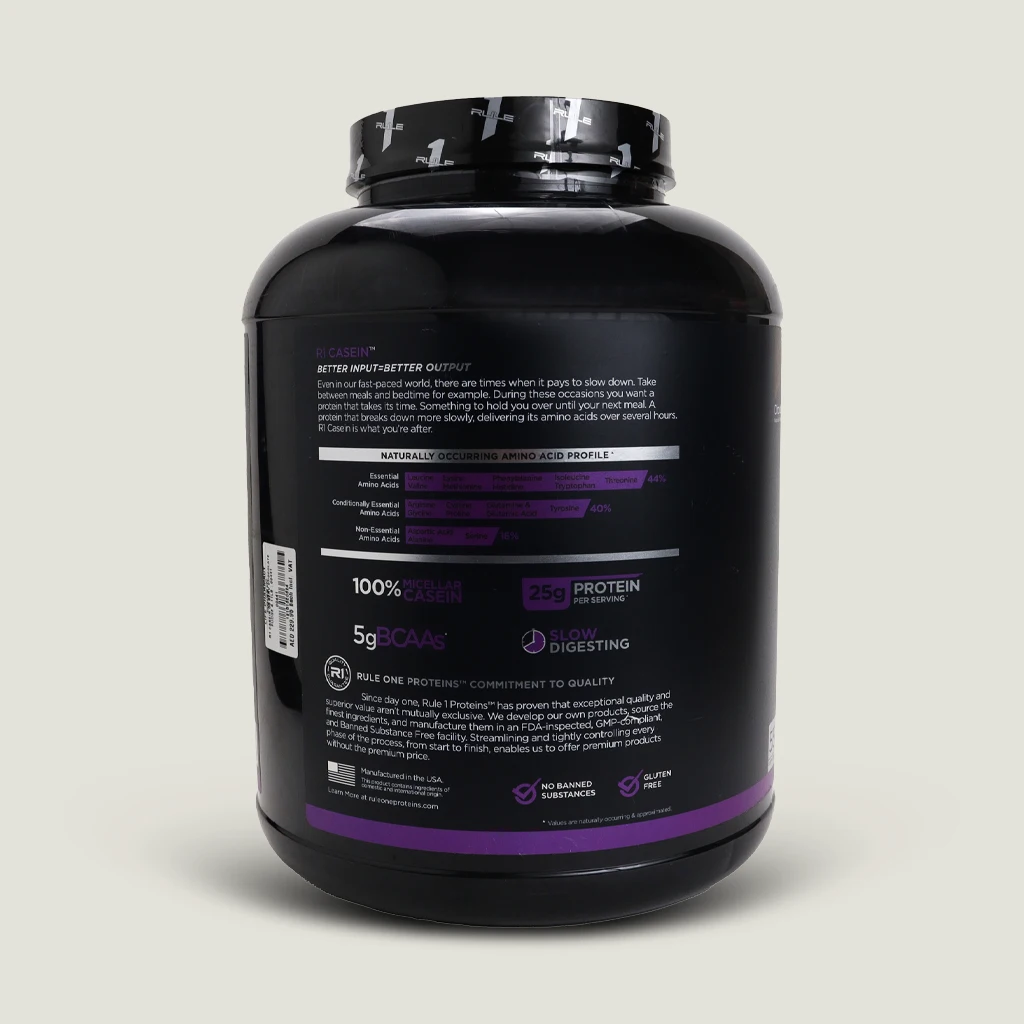 پروتئین کازئین رول وان | Rule one Casein Protein 4 r1 پروتئین کازئین