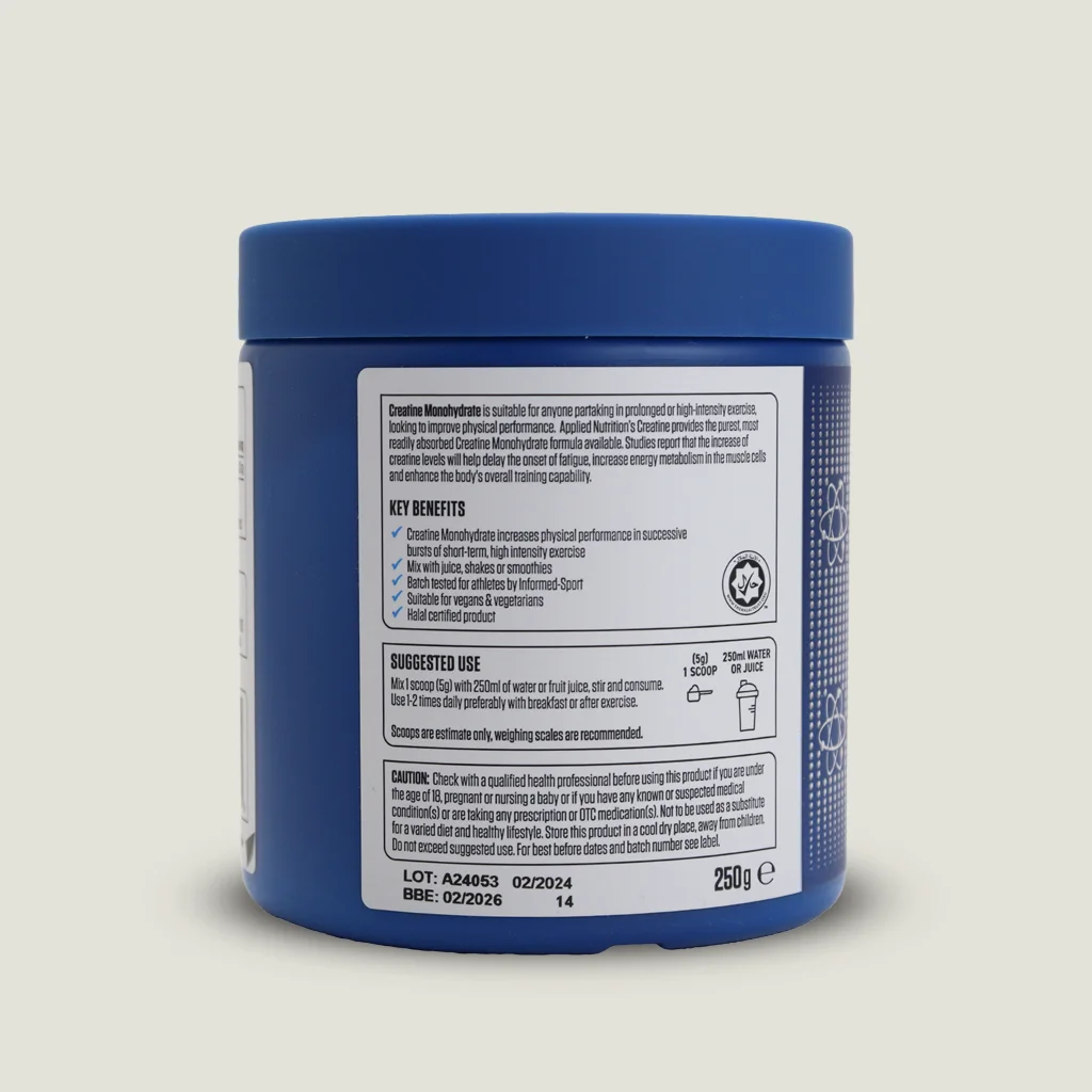 کراتین مونوهیدرات اپلاید نوتریشن بدون طعم | Applied Nutrition Monohydrate Creatine Unflavored 2 کراتین مونوهیدرات اپلاید بدون طعم