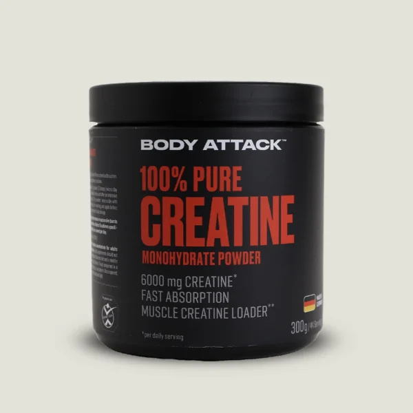 pure creatine monohydrate body attack 300g