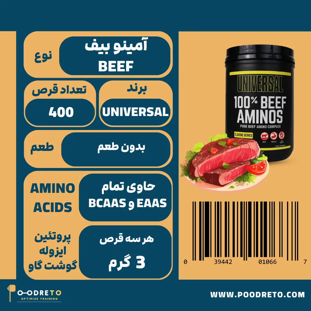 اطلاعات آمینو بیف یونیورسال