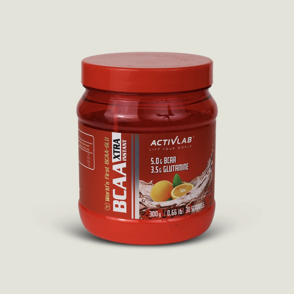bcaa extra instant اکتیولب 300گرم طعم پرتغال