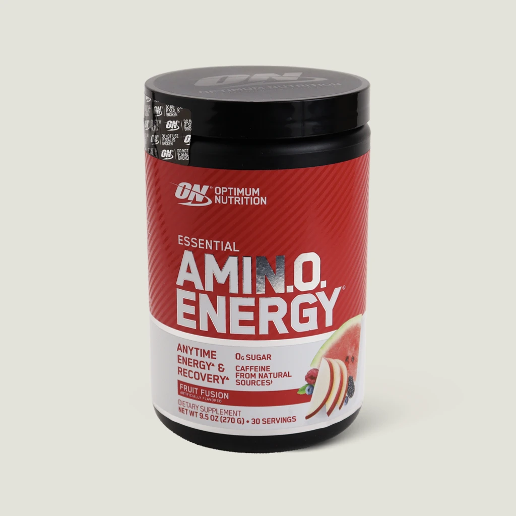 پودر آمینو انرژی (EAA) اپتیموم نوتریشن طعم دار | Optimum Nutrition Essential Amino Energy 9 پودر Amino Energy اپتیموم ناتریشن 30 سروینگ طعم دار