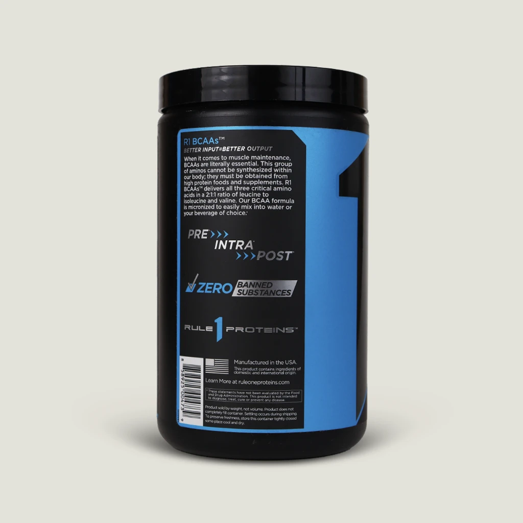 بی سی ای ای رول وان | Rule One Micronized BCAAs 8 مکمل bcaas رول وان میکرونیزه 60 سروینگ