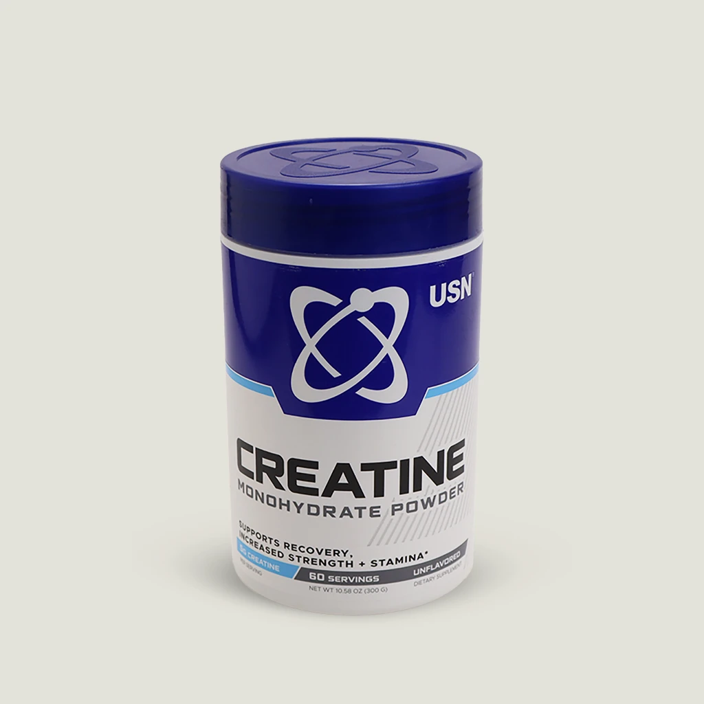 کراتین مونوهیدرات USN بدون طعم 300 گرم | USN Monohydrate Creatine 2 پودر کراتین monohydrate یو اس ان بدون طعم
