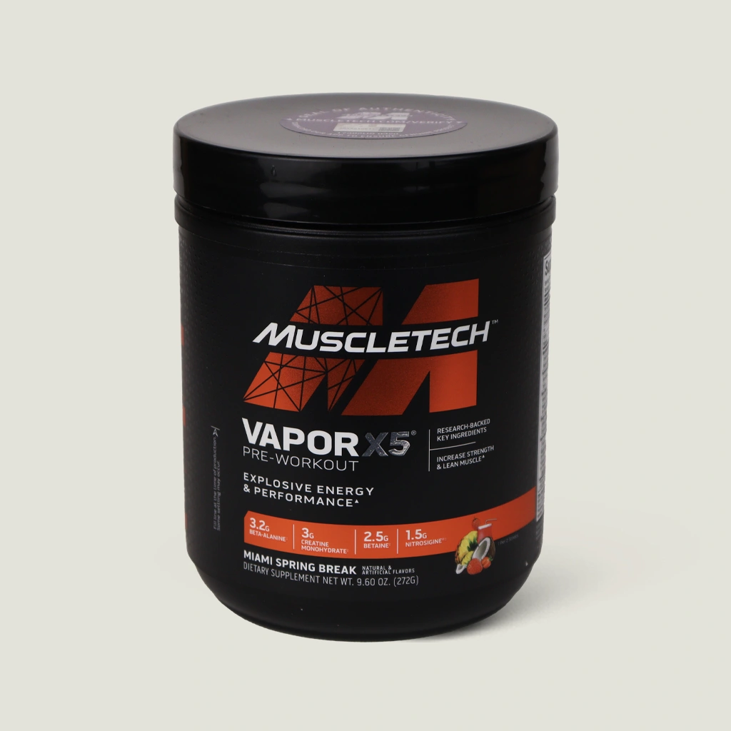پمپ ویپر X5 ماسلتک طعم دار | MuscleTech Vapor X5 Pre-Workout 1 پمپ قبل تمرین ماسل تک ویپر X5 muscletech