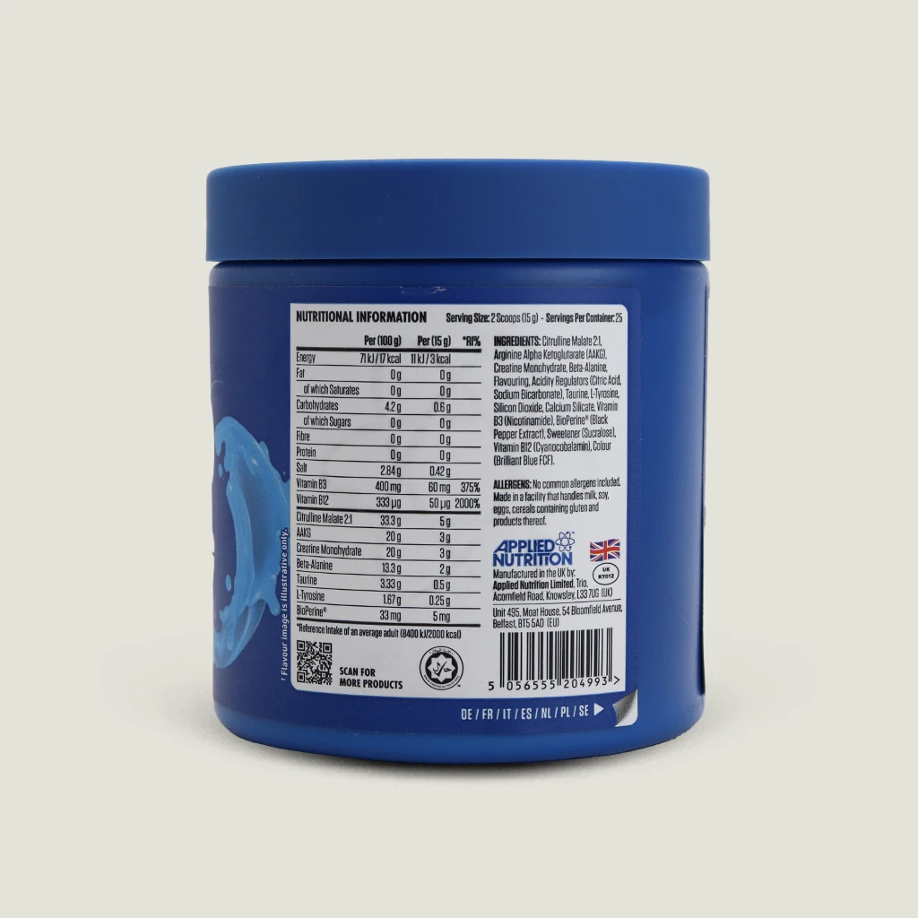 مواد موجود در پمپ تری جی اپلاید ناتریشن