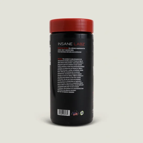 چربی سوز یوهمبین اچ سی ال اینسین لبز | Yohimbine HCL Insanlabz 120Caps 2 قرص چربی سوز یوهمبین insane labz 120 عددی