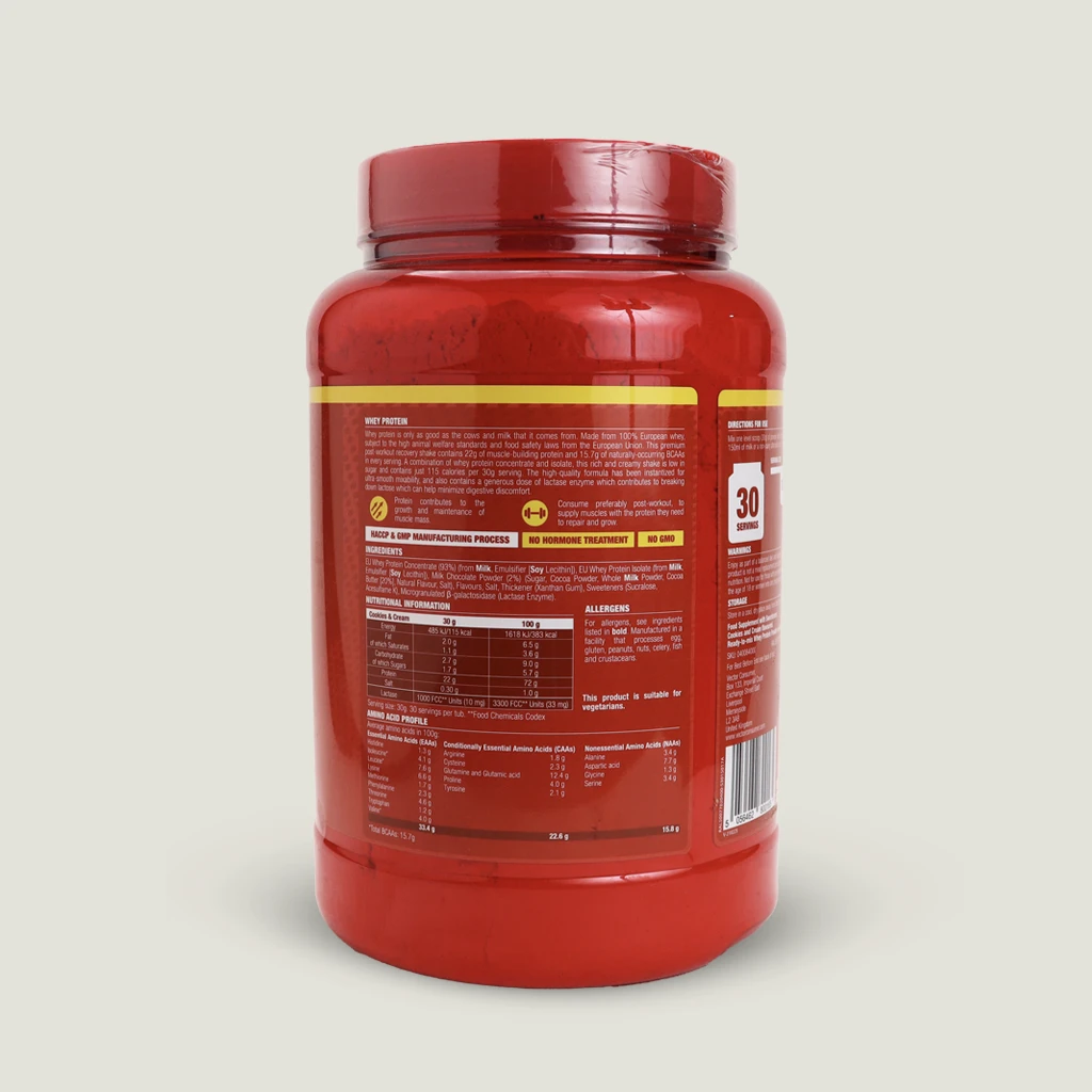 WHEY PROTEIN L.F.C 900G