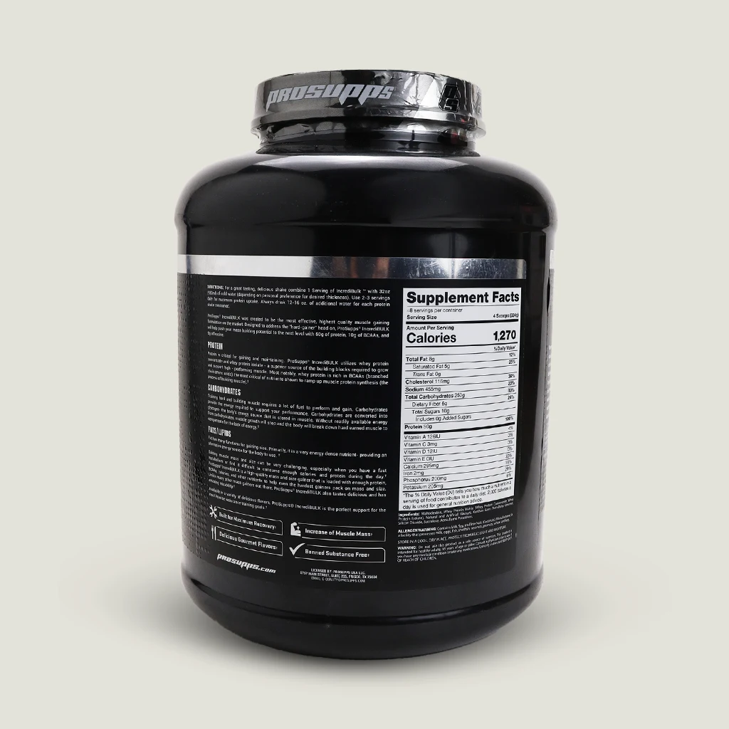 ارزش غذایی گینر پروساپس