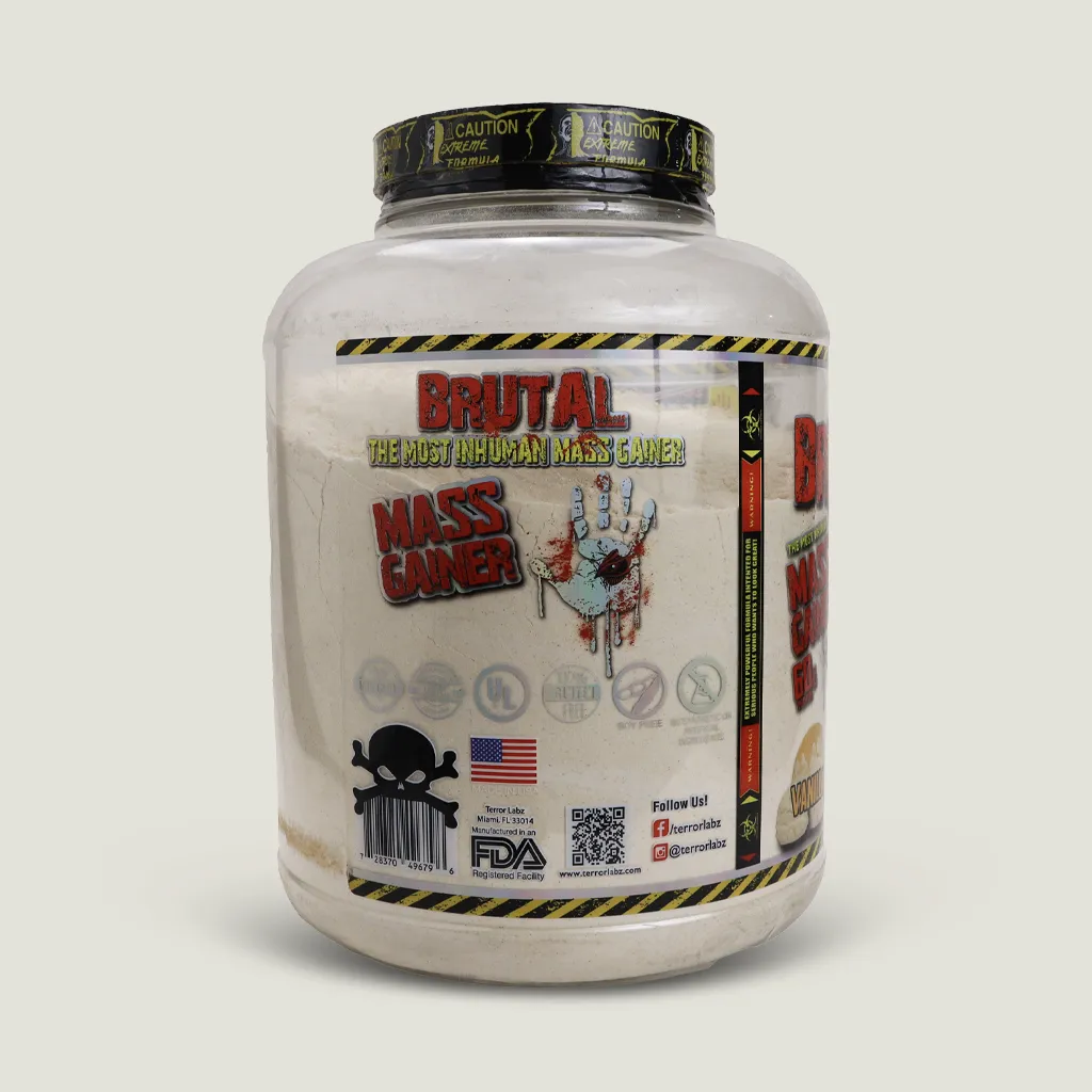 brutal mass gainer ترور لبز