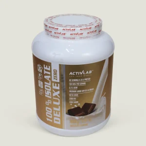 پروتئین ۱۰۰% ایزوله دیلاکس زیرو اکتیولب (Activlab 100% Isolate Deluxe Zero) 9 پروتئین وی ایزوله اکتیولب 1.8 کیلو شکلاتی 60 سروینگ