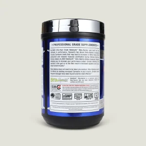 Beta-Alanine اورجینال Allmax برای تأخیر خستگی در تمرینات شدید