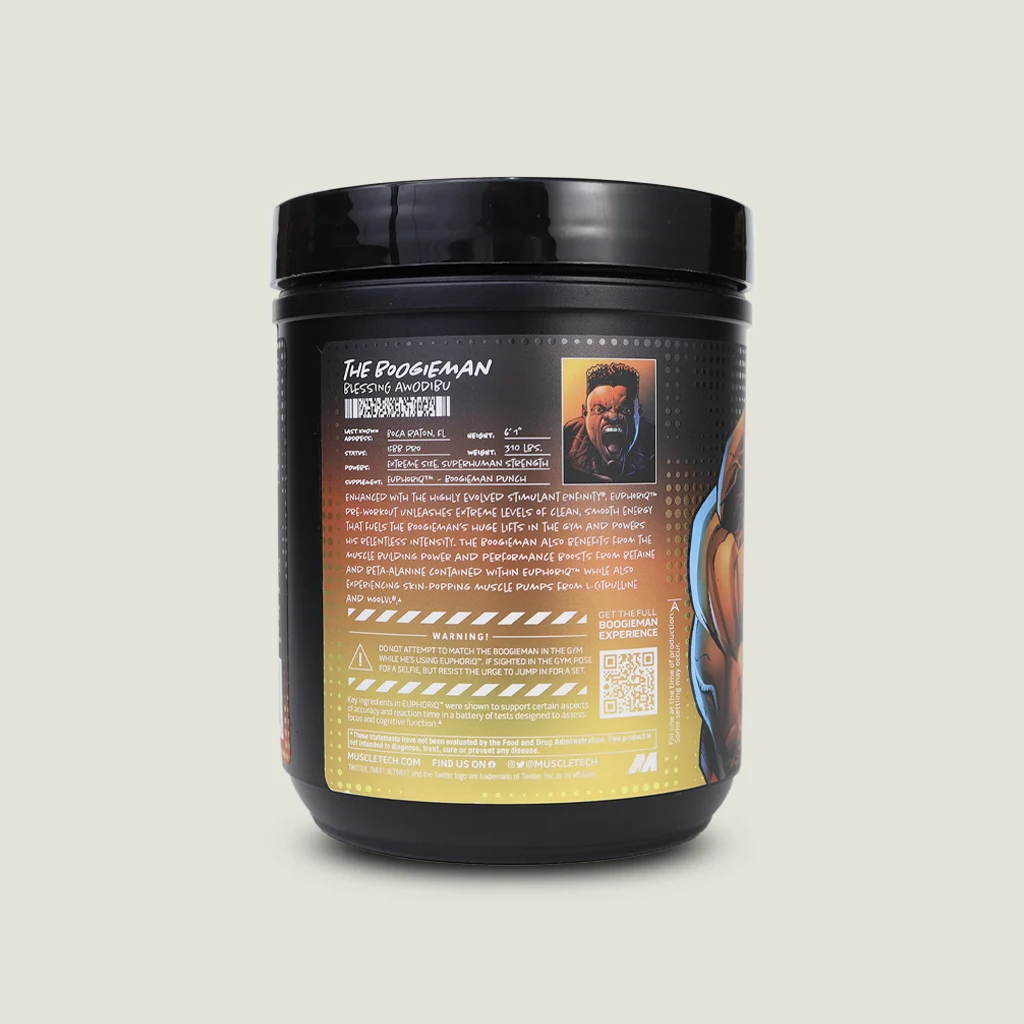 پمپ یوفوریک ماسل تک لیمیتد ادیشن | Muscletech EUPHORIQ Pre-Workout 3 پمپ Muscletech Euphoriq