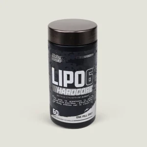 مکمل چربی سوز اصلی Nutrex LIPO-6 Hardcore با ۶۰ کپسول