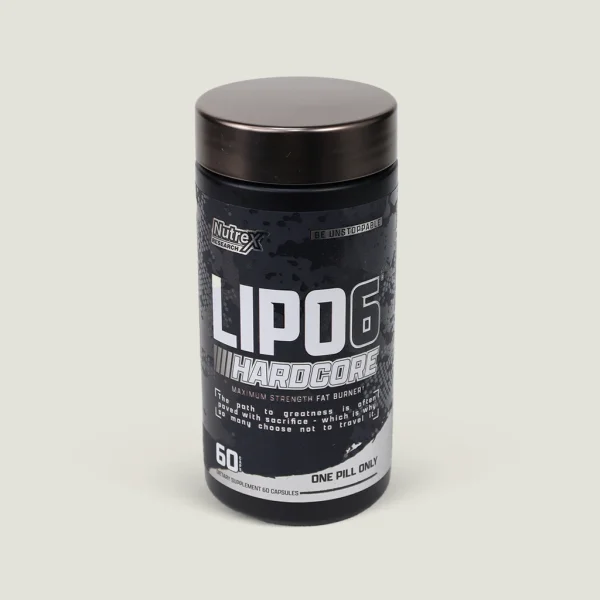 کپسول لیپو سیکس هاردکور ناترکس 60 تایی | Nutrex LIPO-6 Hardcore 3 مکمل چربی سوز اصلی Nutrex LIPO-6 Hardcore با ۶۰ کپسول