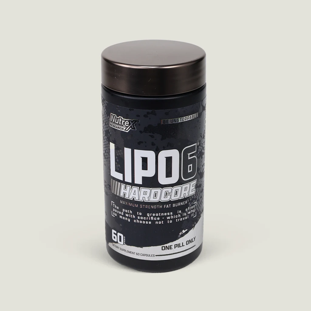 مکمل چربی سوز اصلی Nutrex LIPO-6 Hardcore با ۶۰ کپسول
