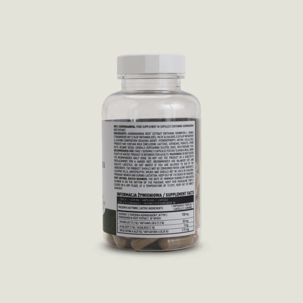 قرص Ashwagandha استروویت با ۵۰ میلی‌گرم ویتانولید