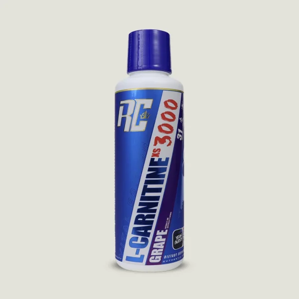 Ronnie-Coleman-L-Carnitine-XS-3000-Grape-Flavor-Fat-Burner مکمل ال-کارنیتین اصلی Ronnie Coleman مایع با طعم انگور