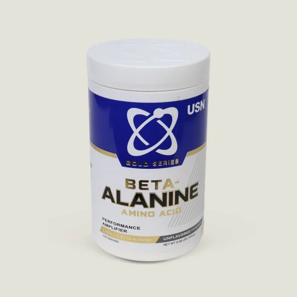 بتا آلانین سری گلد یو اس ان 300 گرم | USN Gold Series Beta-Alanine 4 تصویر بتا آلانین USN Gold Series مناسب برای عضله سازی