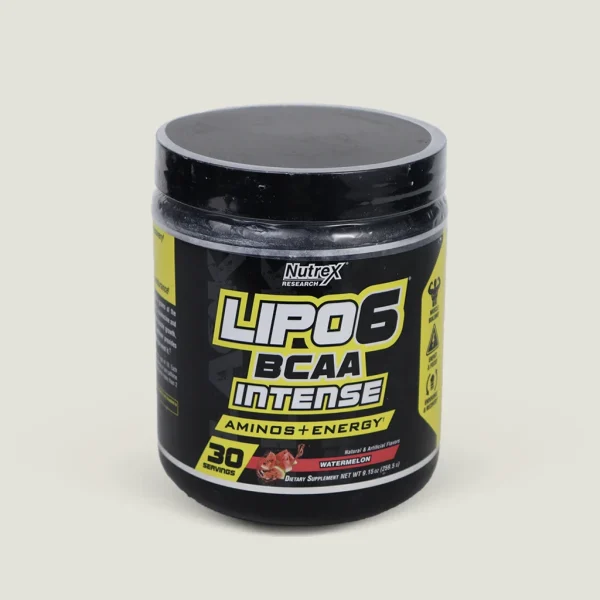 بی سی ای ای لیپو-۶ اینتنس ناترکس | Nutrex LIPO-6 BCAA Intense 3 مکمل BCAA اصلی Nutrex LIPO-6 Intense با طعم هندوانه