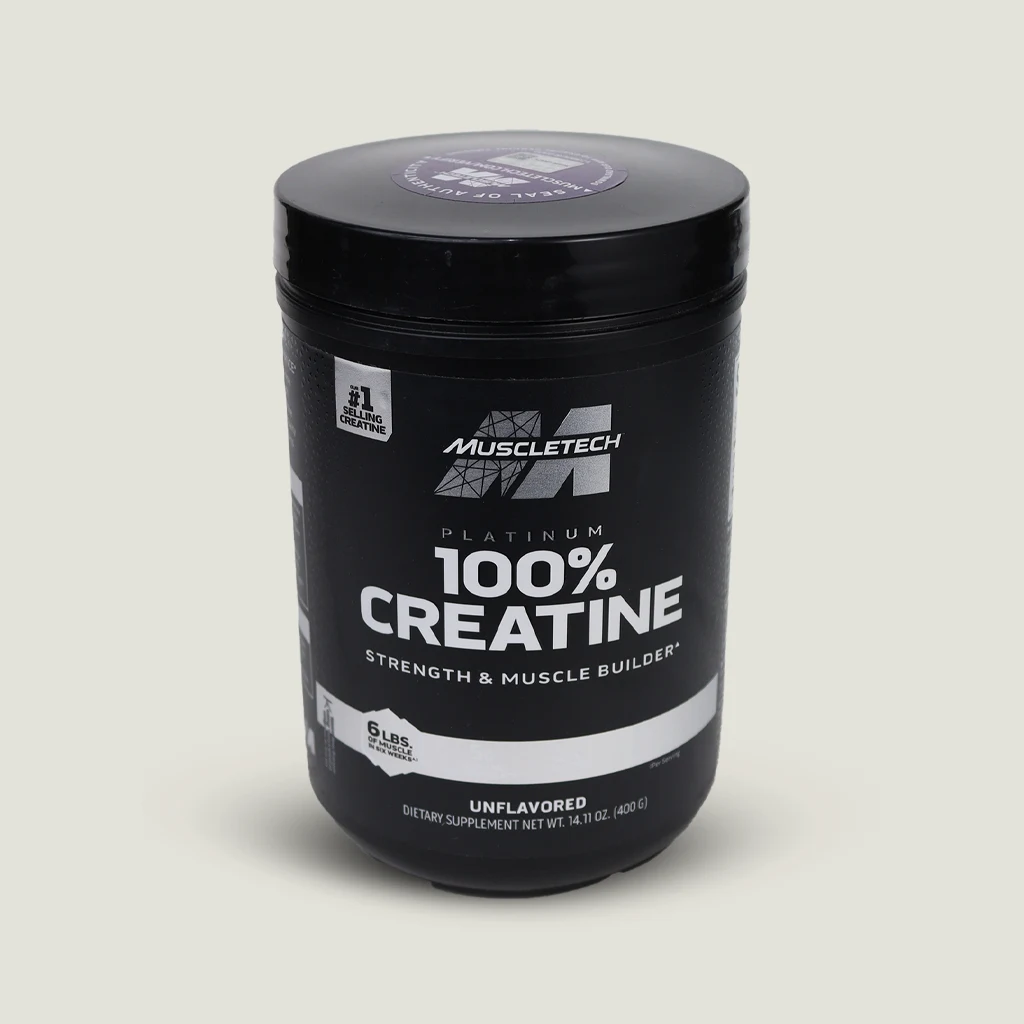 Muscletech Platinum 100% Creatine 400g Unflavored 80 Servings
