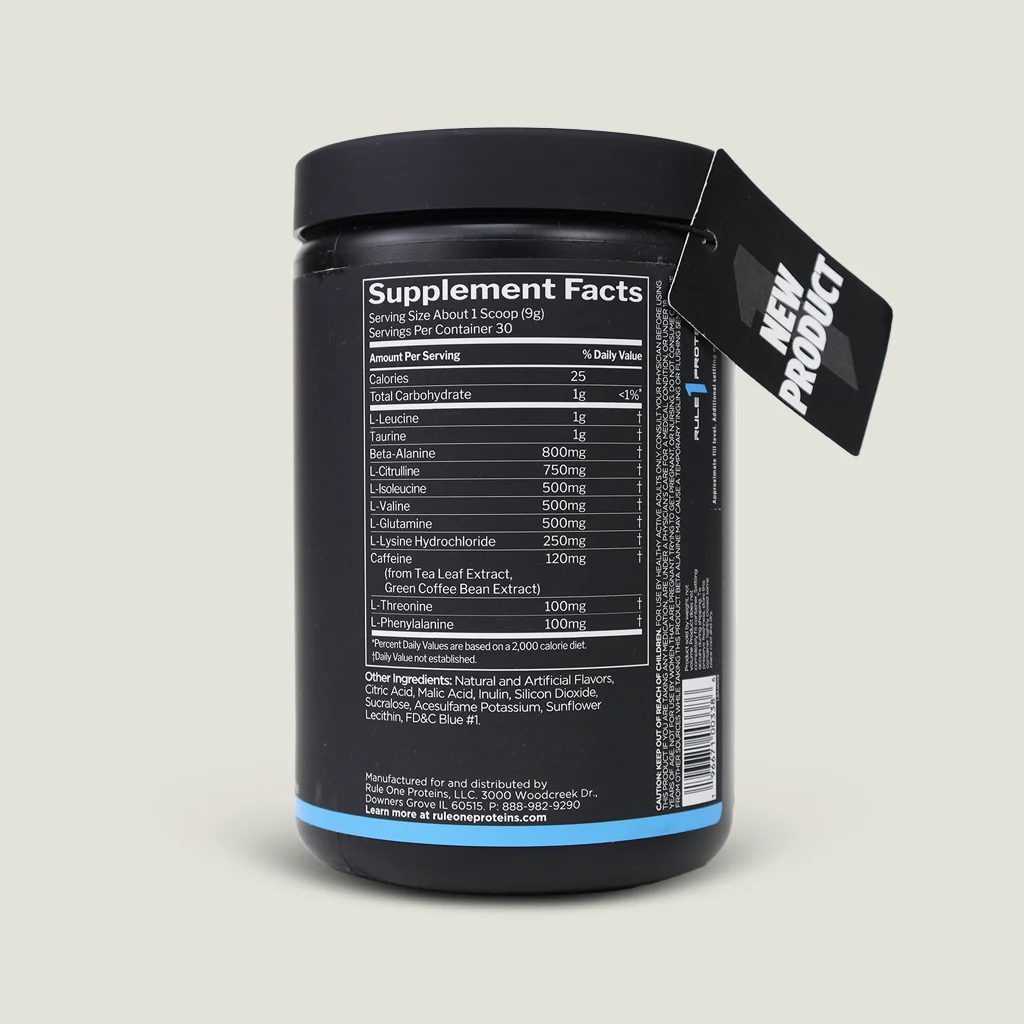 ارزش غذایی آمینو energized رول وان 270 گرم طعم بلوبری