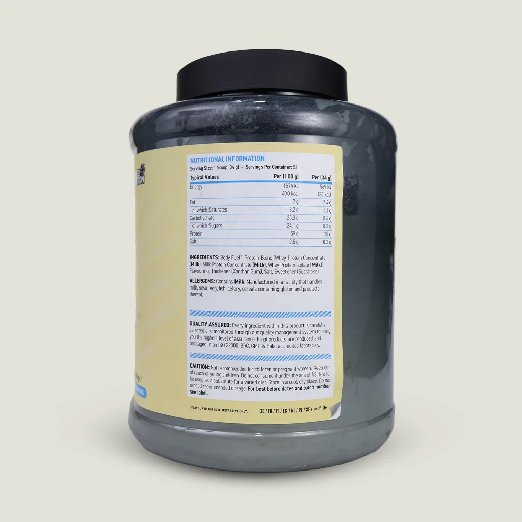 پروتئین وی کریتیکال اپلاید نوتریشن | applied nutrition critical whey protein 7 ارزش غذایی پروتئین وی اپلاید نوتریشن طرح جدید وانیل میلکشیک