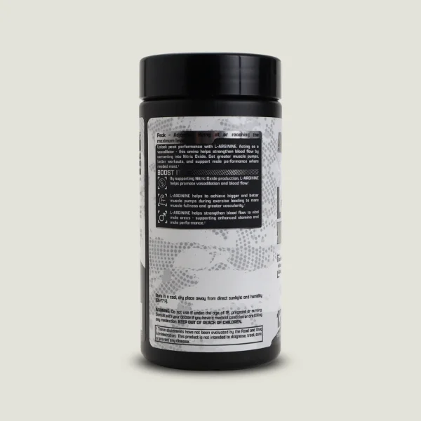 Nutrex Research L-Arginine 1000 120 Capsules Unflavored 60 Servings