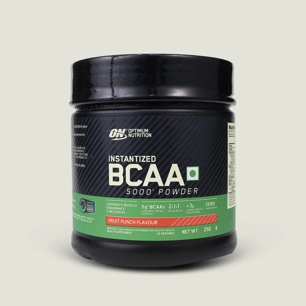 مکمل BCAA پودری اصل Optimum Nutrition با طعم فروت پانچ
