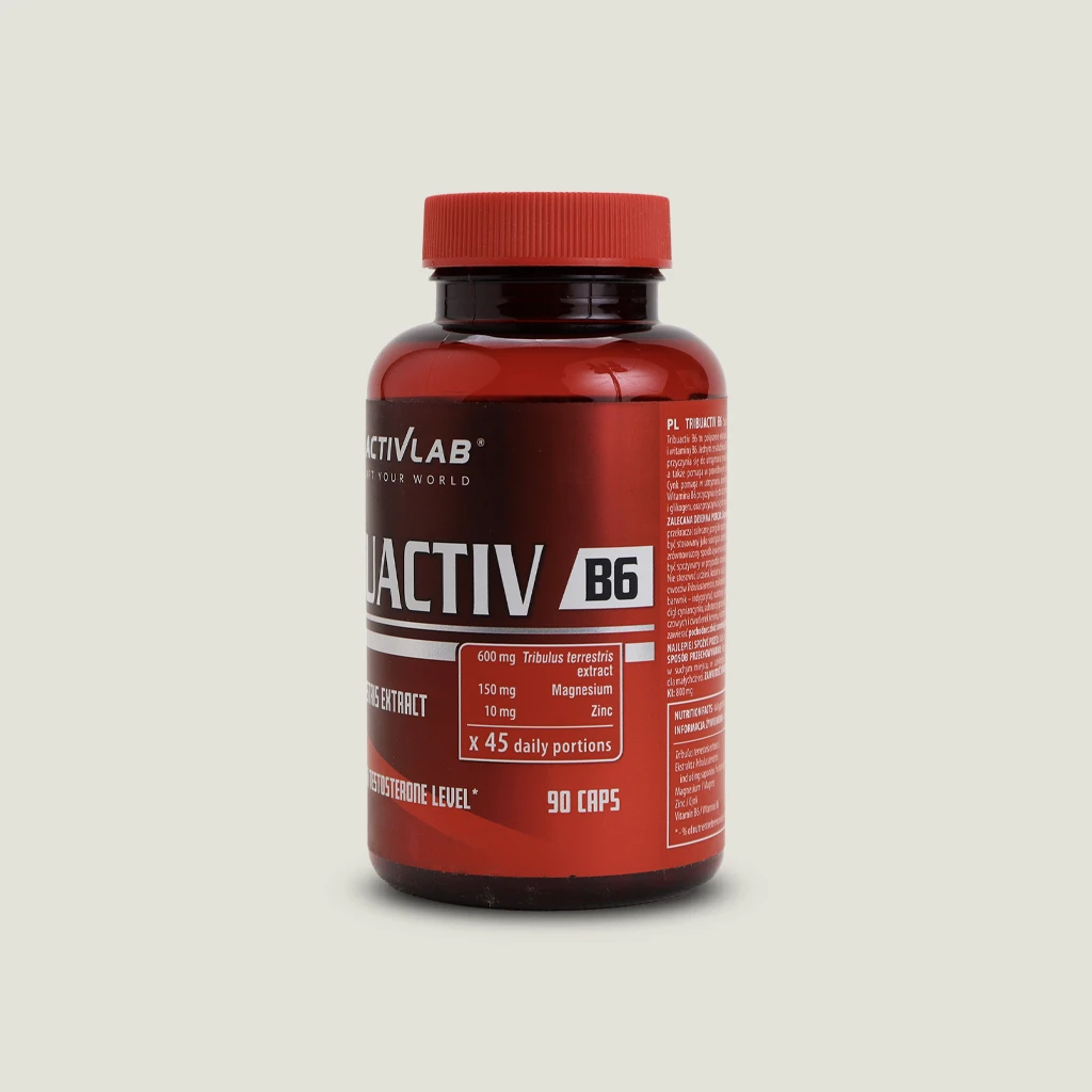 تریبو اکتیو B6 (تریبولوس اکتیولب) | Activlab Tribuactiv B6 3 تصویر قرص Tribuactiv B6 با کیفیت بالا و تولید لهستان