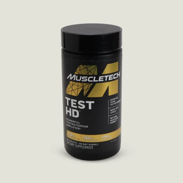 تست اچ دی ماسل تک | MUSCLETECH Test HD 2 مکمل تستوسترون اصلی Muscletech Test HD با 90 قرص