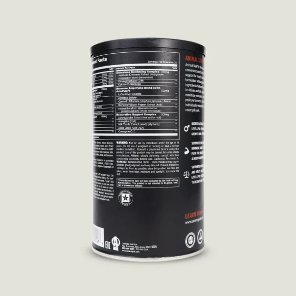 تست بوستر انیمال استک یونیورسال | Animal Stak Hormone Booster 2 Animal-Stak-Hormone-Booster-21-Packs