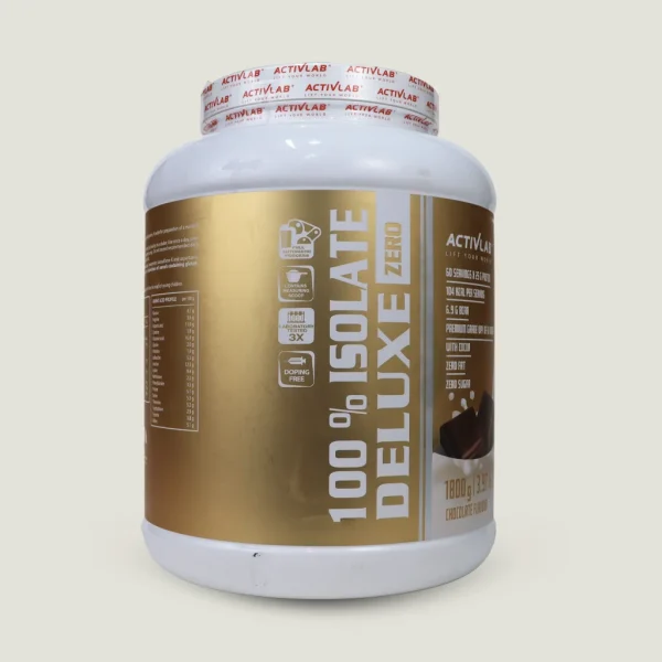 اطلاعات جدول ACTIVLAB Isolate Deluxe Zero protein