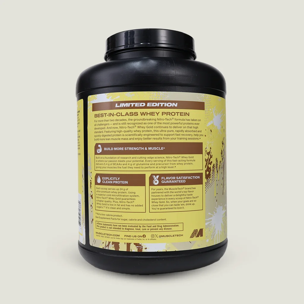 پروتئین وی نیتروتک ماسل تک با طعم موز خامه ای LIMITED EDITION