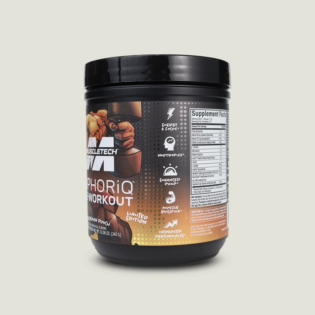 پمپ یوفوریک ماسل تک لیمیتد ادیشن | Muscletech EUPHORIQ Pre-Workout 2 پمپ یوفوریک ماسل تک ۳۴۲ گرم