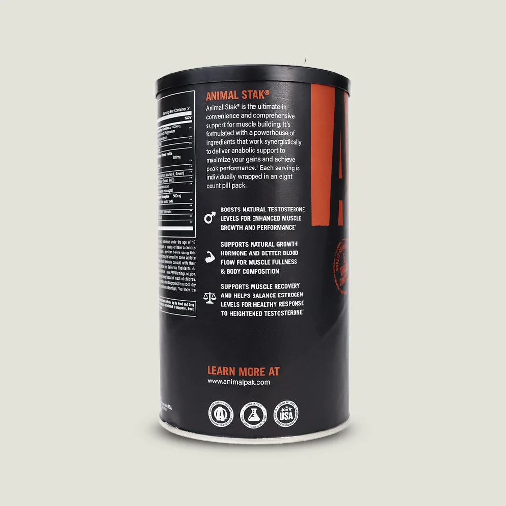 انیمال پمپ (یونیورسال) | Animal Pump All-in-1 Pre-Workout Pill Packs 3 پمپ عضله انیمال استک برای بهبود گردش خون و پمپ عضلانی