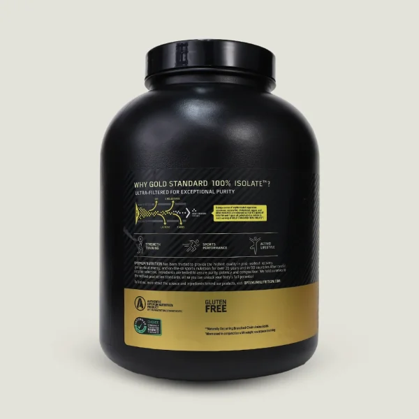 پروتئین وی ایزوله اپتیموم نوتریشن 2.3 کیلوگرم | ON Gold Standard 100% Isolate 3 ایزو وی گلد استاندارد اپتیموم نوتریشن