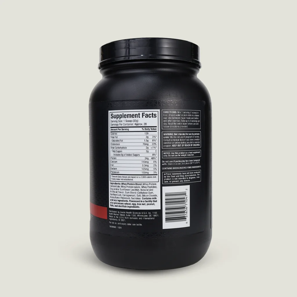 ارزش غذایی nitrotech ماسلتک اورجینال