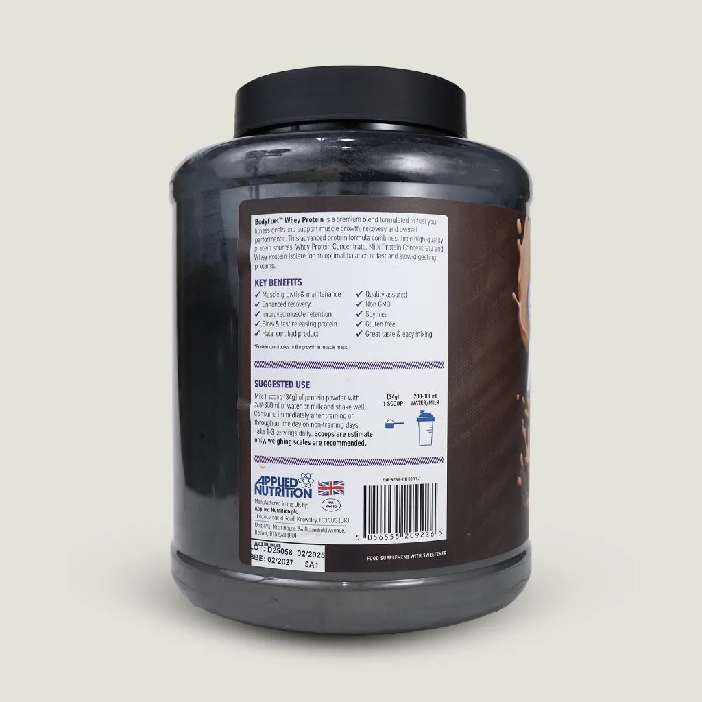 پروتئین وی کریتیکال اپلاید نوتریشن | applied nutrition critical whey protein 5 ارزش غذایی وی طرح جدید اپلاید نوتریشن