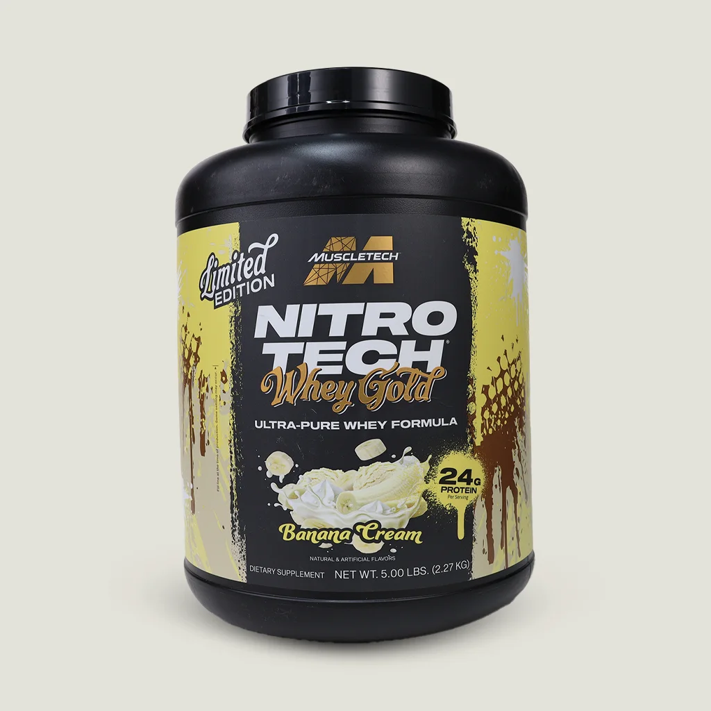 وی پروتئین ماسلتک nitrotech لیمیتد ادیشن