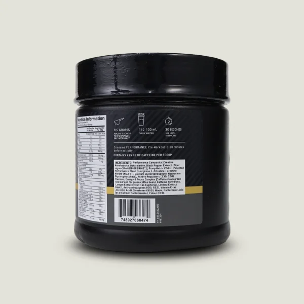 پمپ پرفورمنس اپتیموم نوتریشن | Optimum Nutrition Performance Pre-Workout 1 Optimum Nutrition Performance Pre-Workout 522.5g Blue Raspberry Flavor 55 Servings