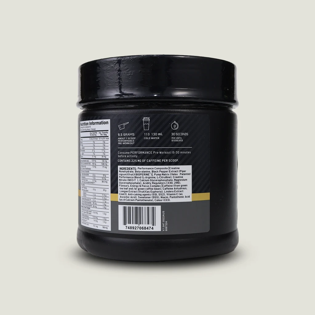 پمپ پرفورمنس اپتیموم نوتریشن | Optimum Nutrition Performance Pre-Workout 1 Optimum Nutrition Performance Pre-Workout 522.5g Blue Raspberry Flavor 55 Servings