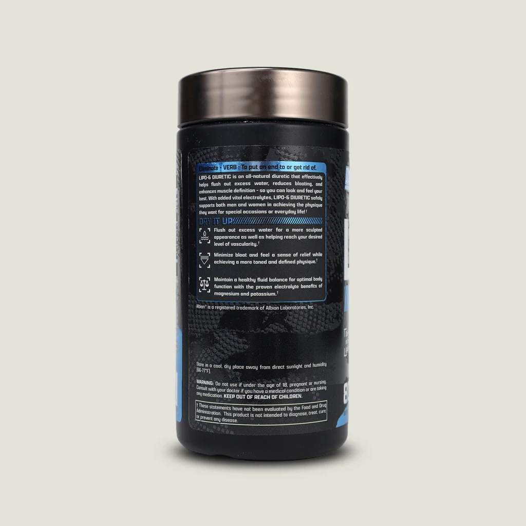 کپسول دیورتیک طبیعی Nutrex با منیزیم و پتاسیم