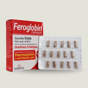 Feroglobin Capsules 30 Slow Release Iron, Folic Acid, Vit B12