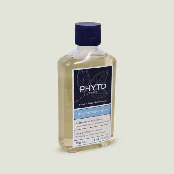 شامپو فیتو مردانه (Phytocyane) | ضد ریزش با عصاره شیتاکه (اصل فرانسه) 2 شامپو اصلی فیتوسیان من فیتو ۲۵۰ میلی لیتری احیا کننده