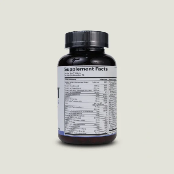 مولتی ویتامین مردانه رول وان (R1) | Rule One Men's Multi 1 Rule One Men's Multi Active Lifestyle 90 Tablets Unflavored 30 Servings