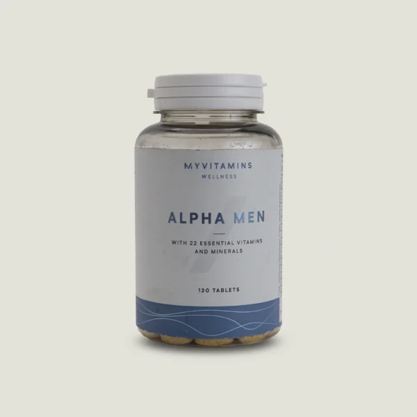 مکمل مولتی ویتامین اصلی MyVitamins Alpha Men با ۱۲۰ قرص